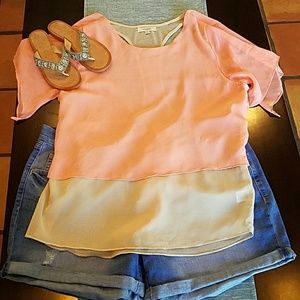 Umgee Razorback Blouse